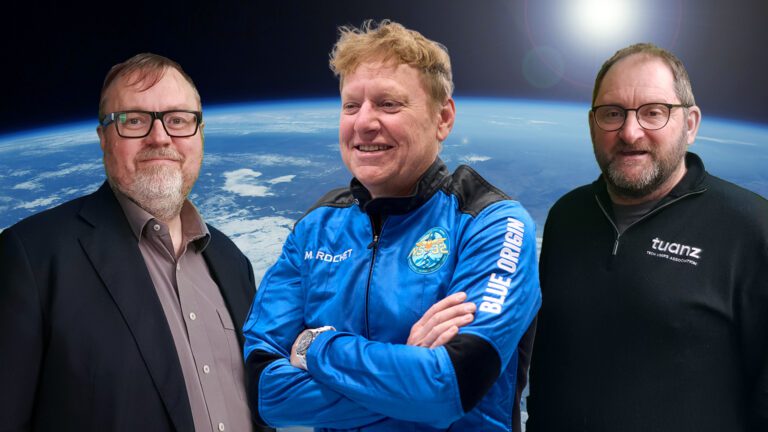 Mark Rocket, NZ’s first Space Tourist + Craig Young on top tech news — episode artwork